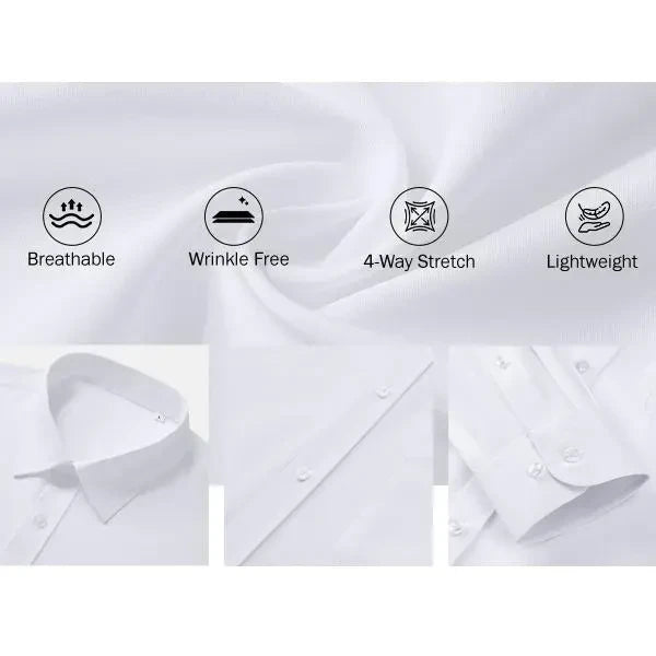 Stretch Long Sleeve Dress Shirt