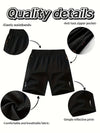 Fitted Elastane Gym Shorts
