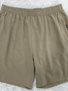 Fitted Elastane Gym Shorts