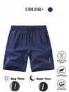Fitted Elastane Gym Shorts