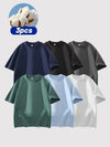 Cotton Short Sleeve Crewneck T-Shirt Set