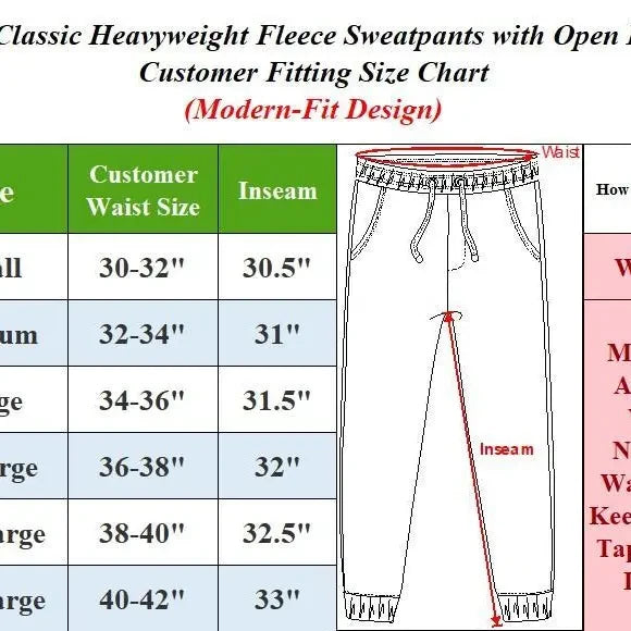 Heavyweight Fleece Sweatpants
