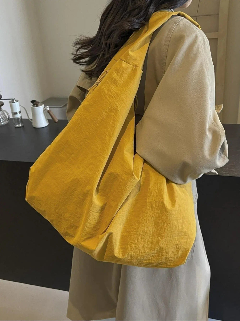 Large Capacity Commuter Shoulder Bag