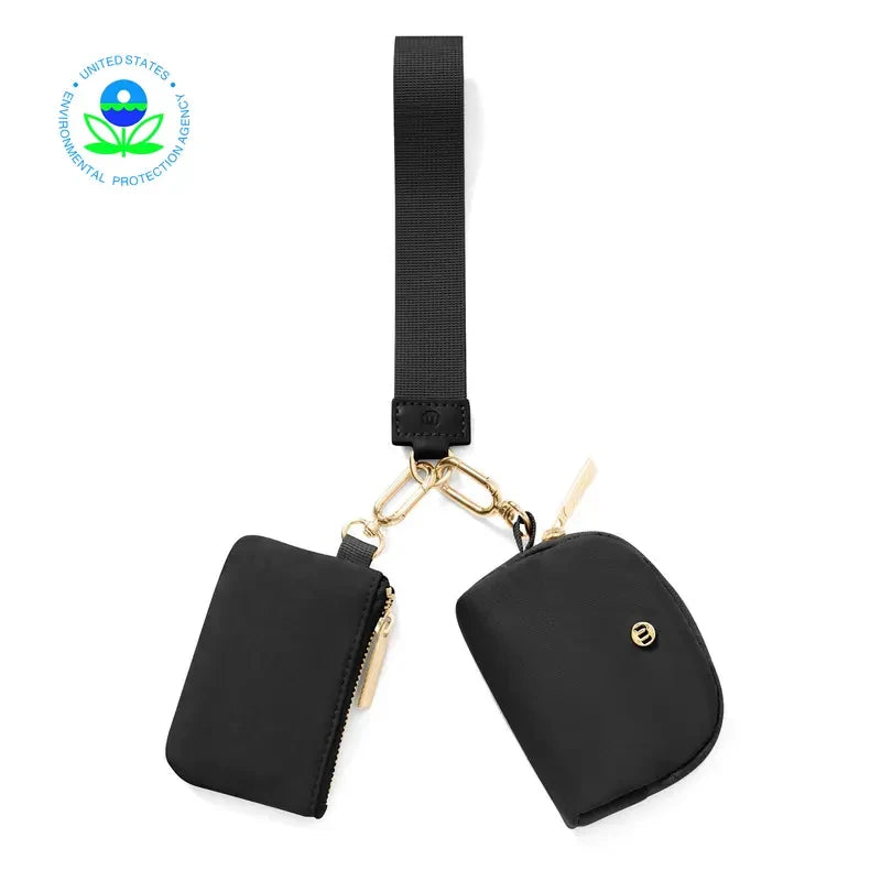Mini Zip Around Wristlet Wallet