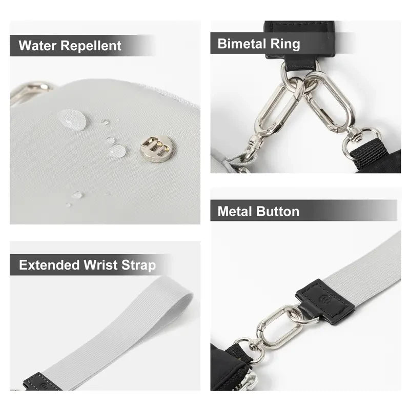 Mini Zip Around Wristlet Wallet